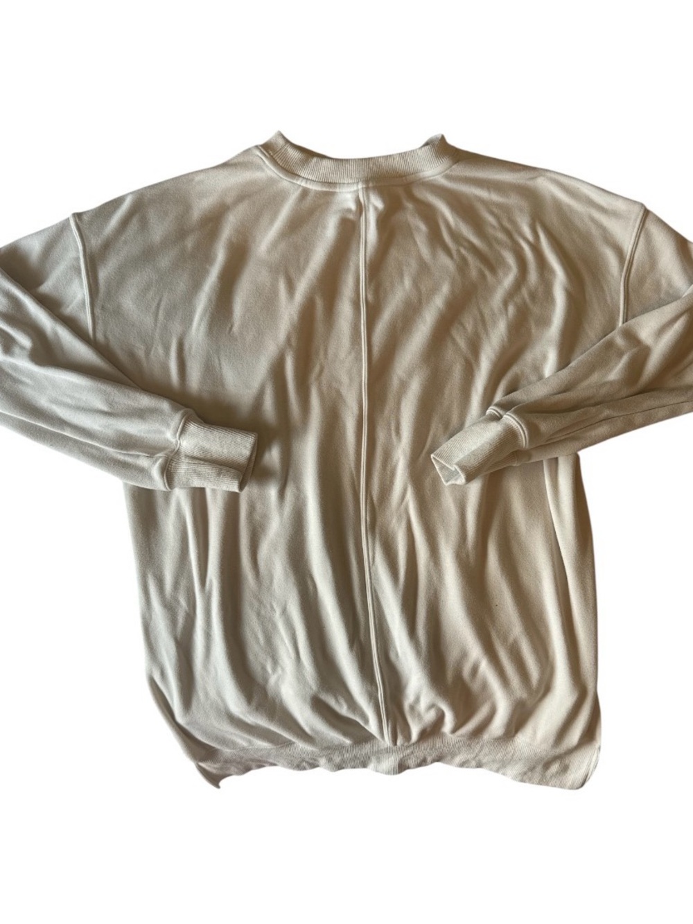 Senita Athletics Cream Oversized Crewneck Sweatshirt - Picture 2 of 5